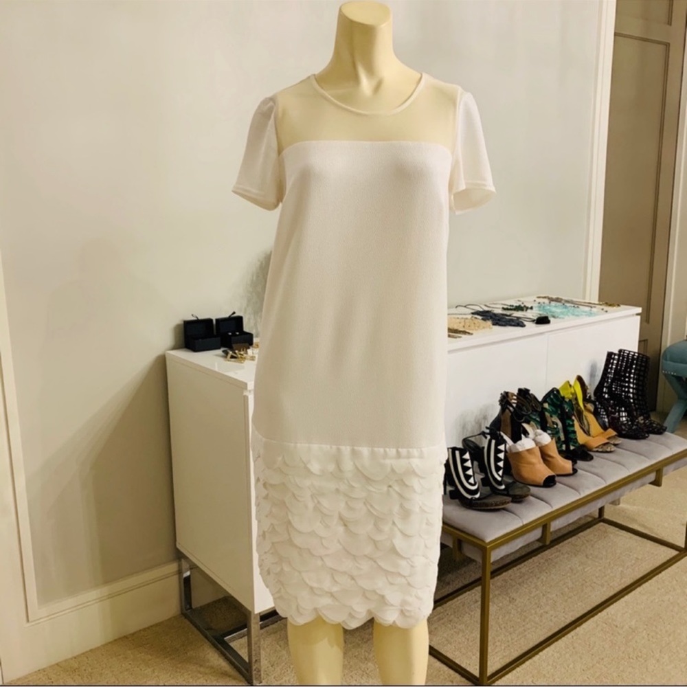 River Island drop waist flutter dress